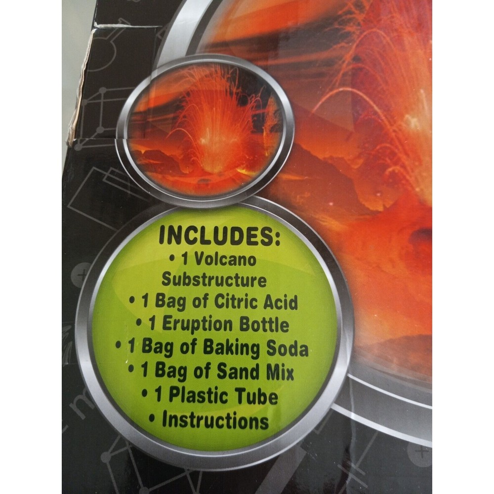 Science By Me Amazing Volcano One Set Kit NIB - Picture 3 of 5